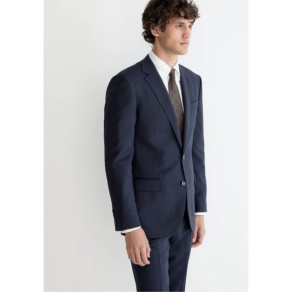 J. Crew Ludlow Slim-fit suit jacket with double vent in Italian worsted wool - Picture 6 of 10